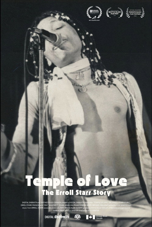 Movie poster for Temple of Love: The Erroll Starr Story (2024)