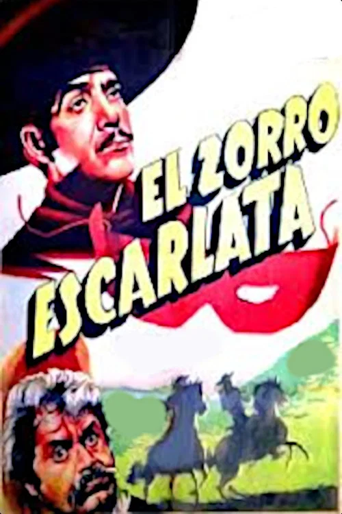 Movie poster for The Scarlet Fox (1959)