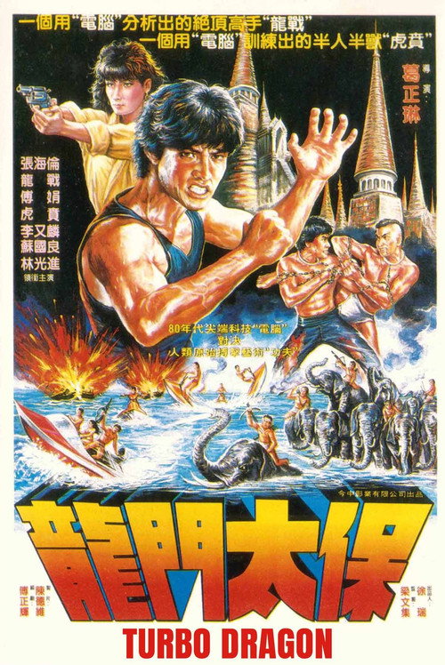 Movie poster for Turbo Dragon (1985)