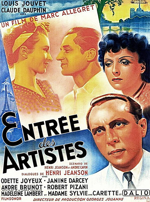 Movie poster for The Curtain Rises (1938)