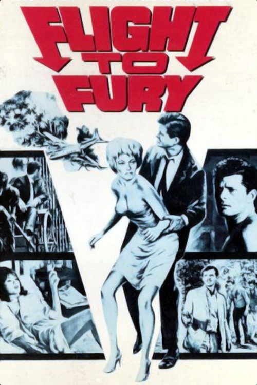 Movie poster for Flight to Fury (1964)