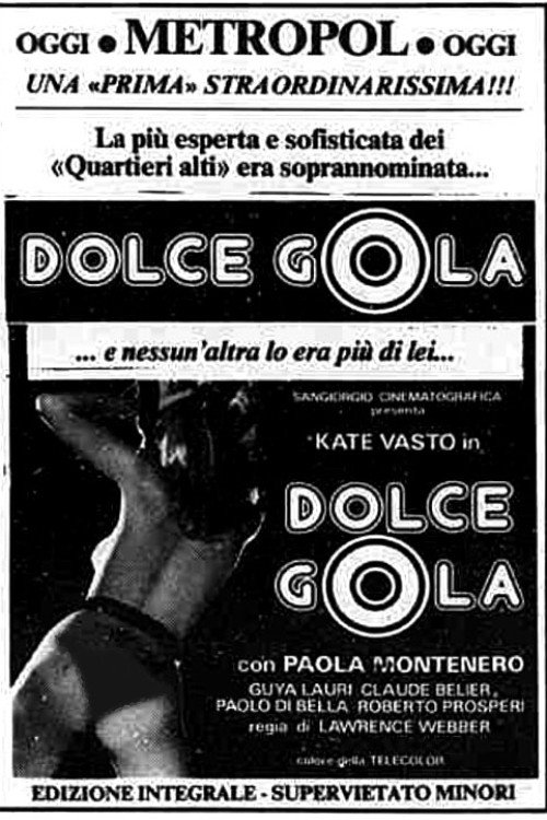 Movie poster for Dolce gola (1981)