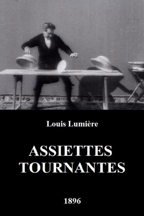 Movie poster for Assiettes tournantes (1896)