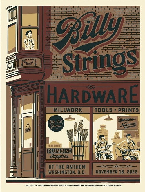 Movie poster for Billy Strings | 2022.11.18 — The Anthem - Washington, DC (2022)