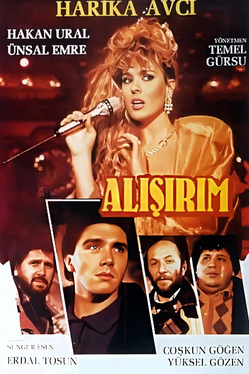 Movie poster for Alışırım (1987)