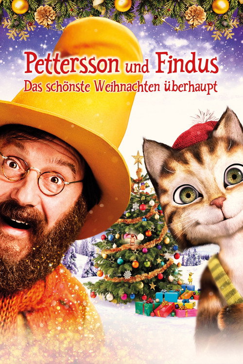 Movie poster for Pettson and Findus: The Best Christmas Ever (2016)