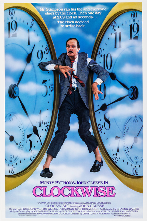Movie poster for Clockwise (1986)