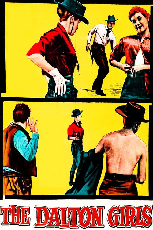 Movie poster for The Dalton Girls (1957)