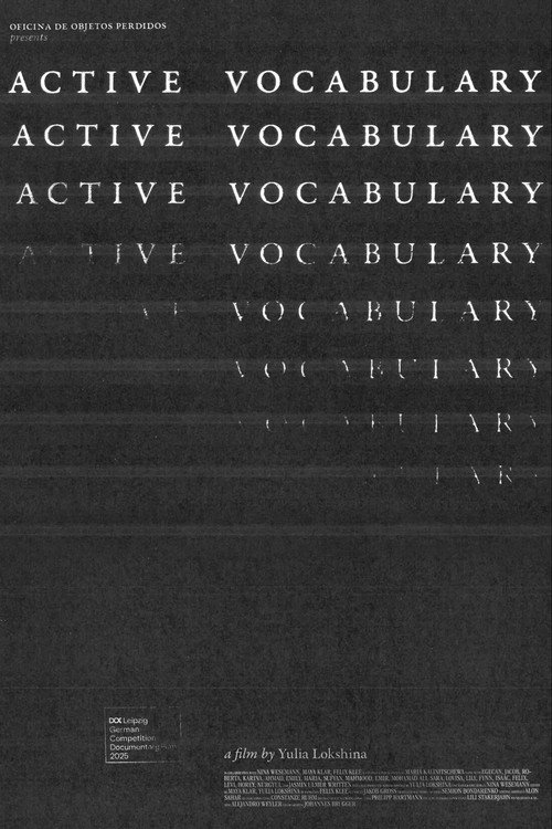 Movie poster for Active Vocabulary (2025)