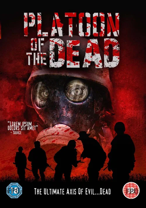 Movie poster for Platoon of the Dead (2009)