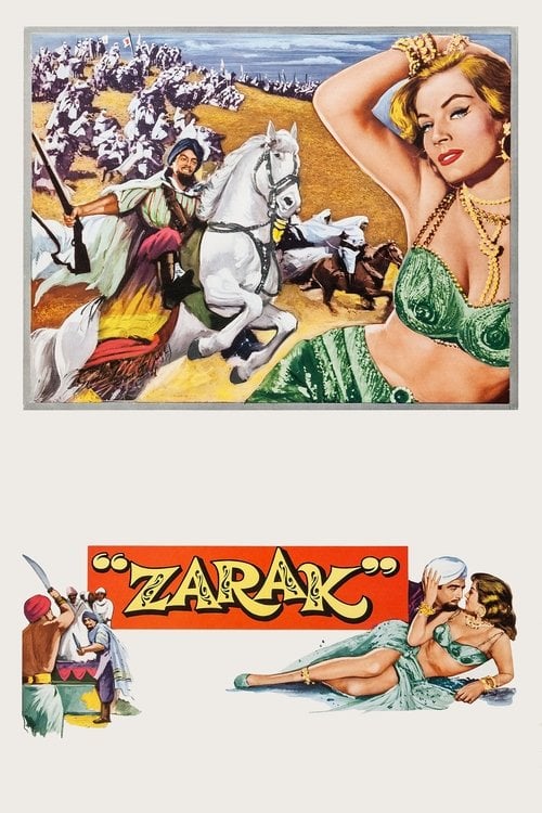 Movie poster for Zarak (1956)