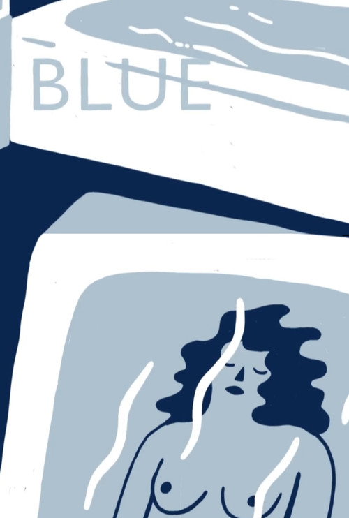Movie poster for Blue (2015)