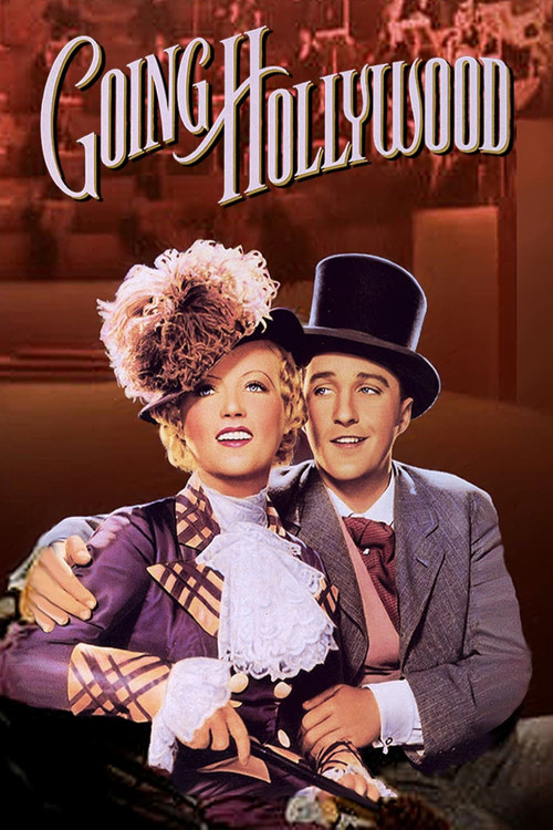 Movie poster for Going Hollywood (1933)