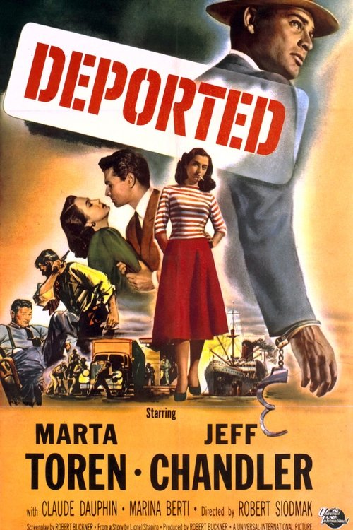 Movie poster for Deported (1950)