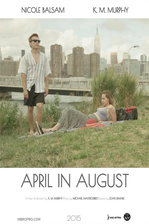 Movie poster for April in August (2015)
