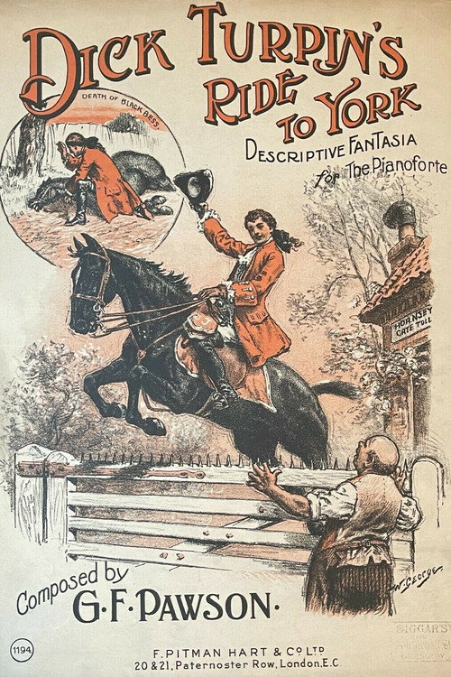 Movie poster for Dick Turpin's Ride to York (1922)
