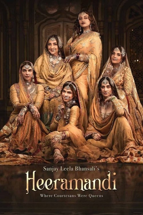 Series poster for Heeramandi (2024)