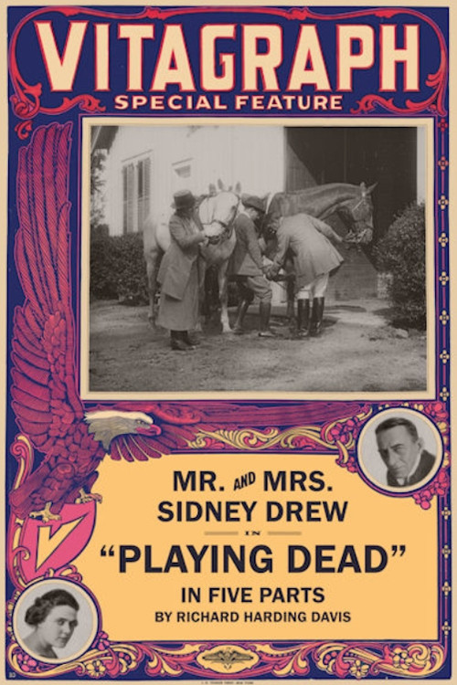 Movie poster for Playing Dead (1915)