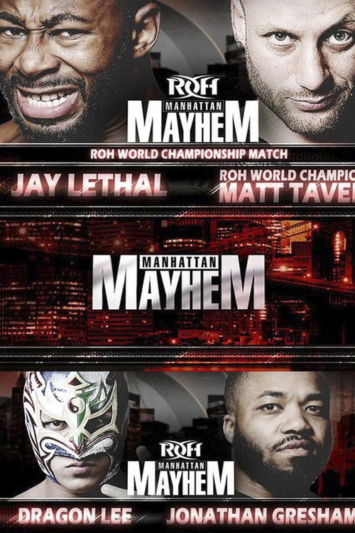 Movie poster for ROH: Manhattan Mayhem (2019)