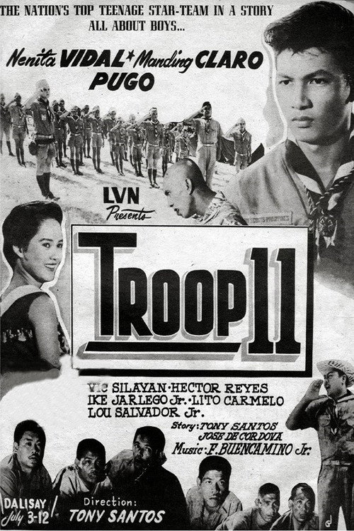 Movie poster for Troop 11 (1957)