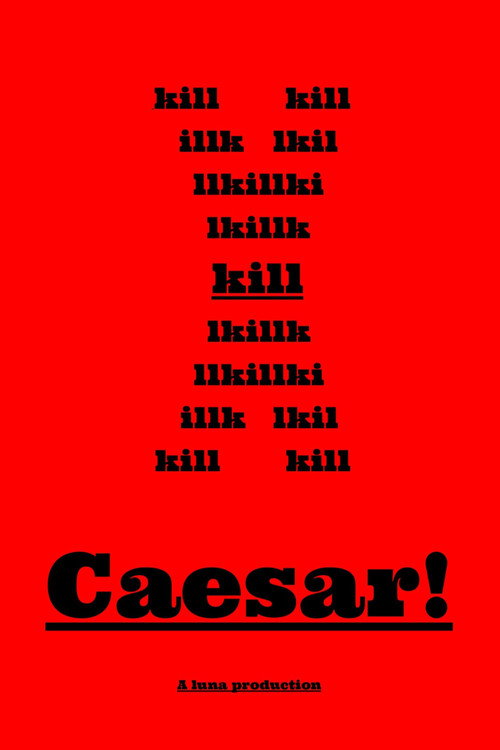 Movie poster for Kill Caesar! (2024)