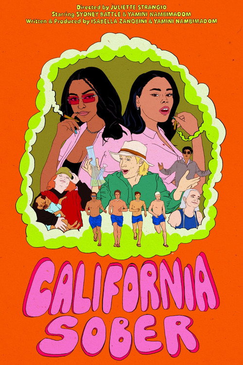 Movie poster for California Sober