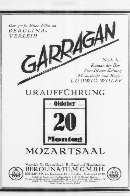 Movie poster for Garragan (1924)