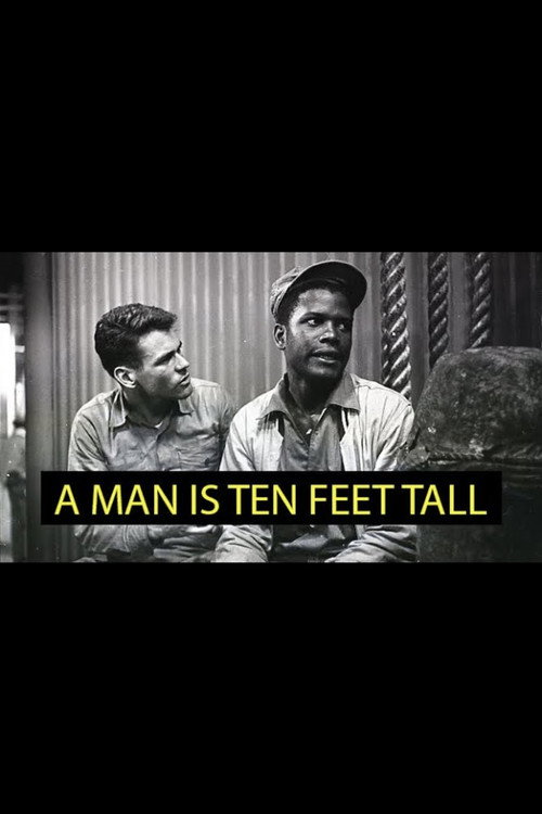 Movie poster for A Man Is Ten Feet Tall (1955)