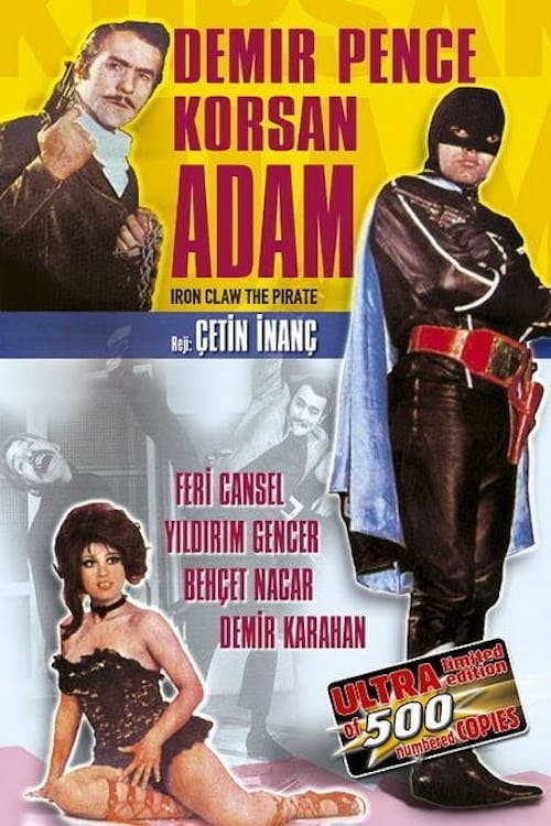 Movie poster for Iron Claw the Pirate (1969)