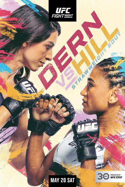 Movie poster for UFC Fight Night 223: Dern vs. Hill (2023)