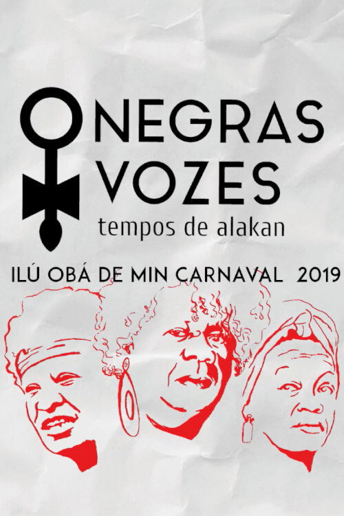 Movie poster for Negras Vozes - Tempos de Alakan (2020)