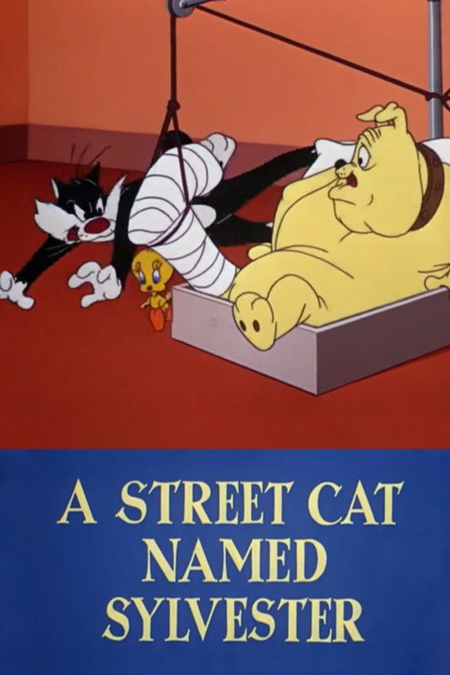 Movie poster for A Street Cat Named Sylvester (1953)