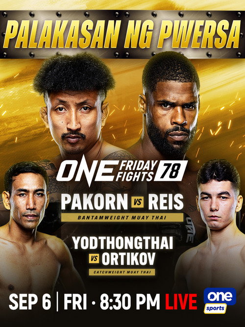 Movie poster for ONE Friday Fights 78: Pakorn vs. Reis (2024)