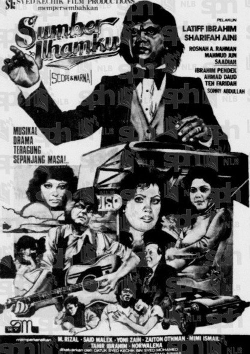 Movie poster for Sumber Ilhamku (1979)