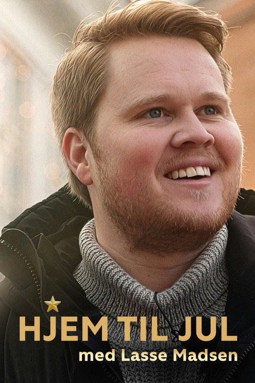 Movie poster for Hjem til jul med Lasse Madsen (2025)