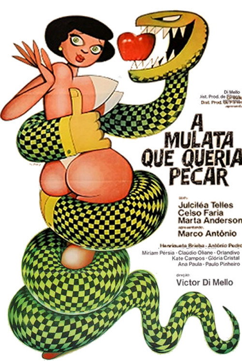 Movie poster for A Mulata que Queria Pecar (1977)