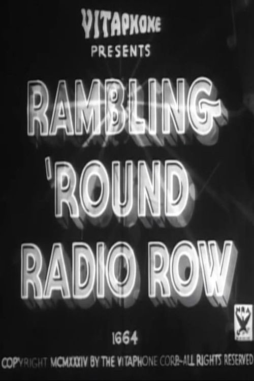 Movie poster for Rambling 'Round Radio Row #10 (1934)