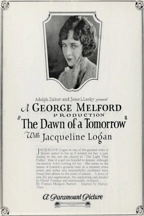 The Dawn of a Tomorrow poster