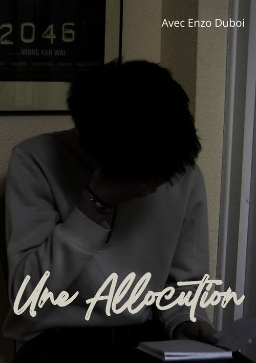 Movie poster for Une Allocution (2026)