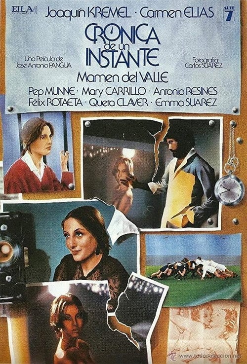 Movie poster for Crónica de un instante (1981)