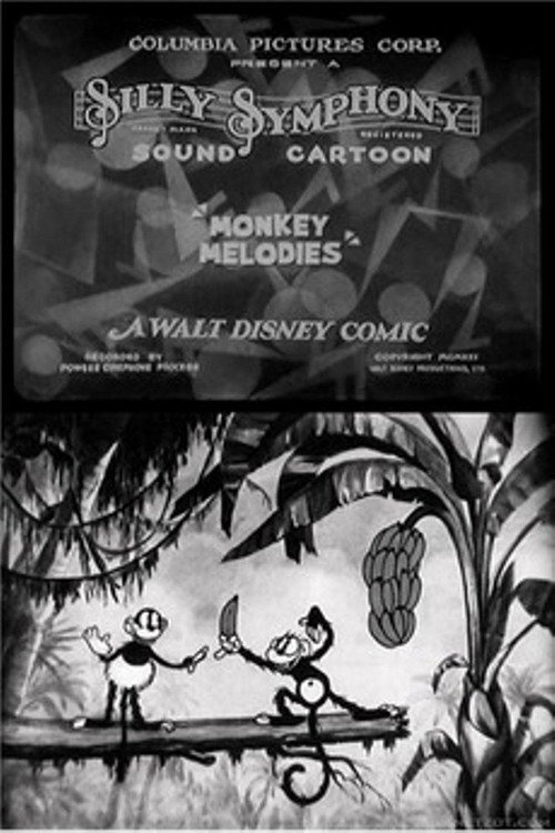 Movie poster for Monkey Melodies (1930)