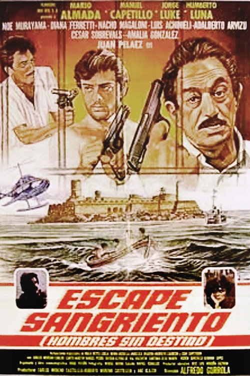 Movie poster for Escape sangriento (1985)