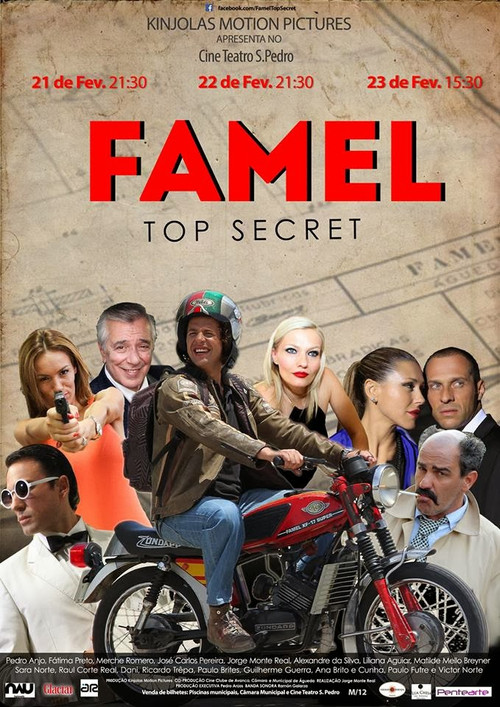 Movie poster for Famel Top Secret (2014)
