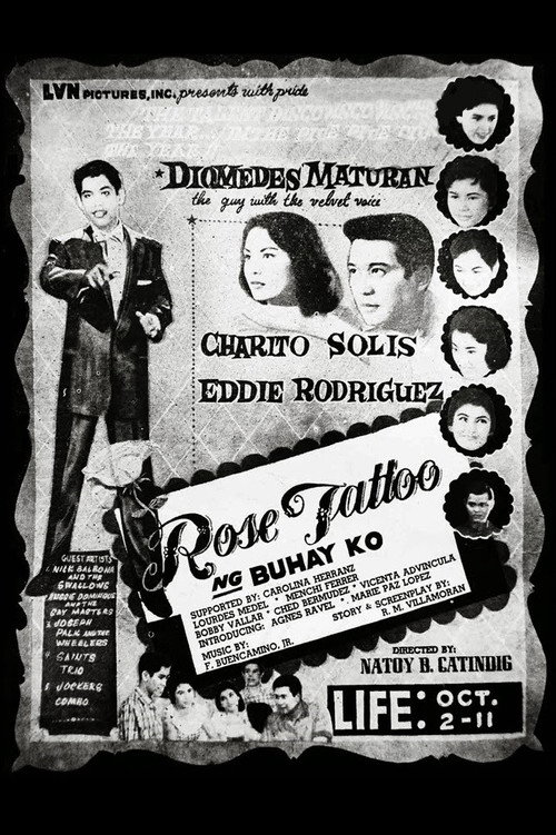 Movie poster for Rose Tattoo ng Buhay Ko (1958)