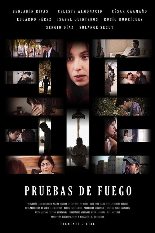 Movie poster for Pruebas de Fuego (2018)