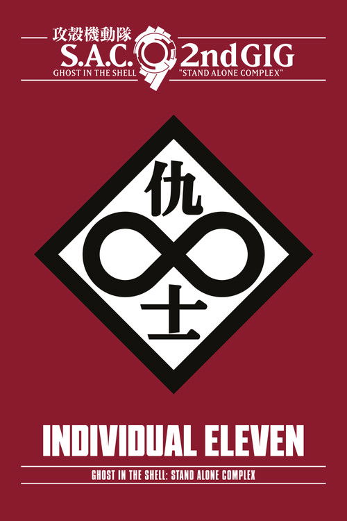 Movie poster for Ghost in the Shell: S.A.C. 2nd GIG - Individual Eleven (2006)