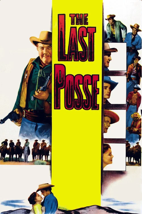 Movie poster for The Last Posse (1953)