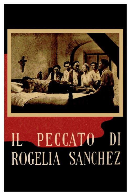 Movie poster for The Sin of Rogelia Sánchez (1939)