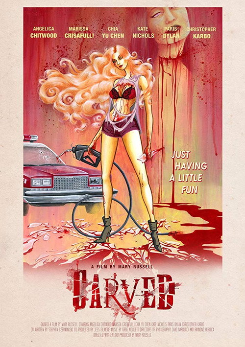 Movie poster for Carved (2015)