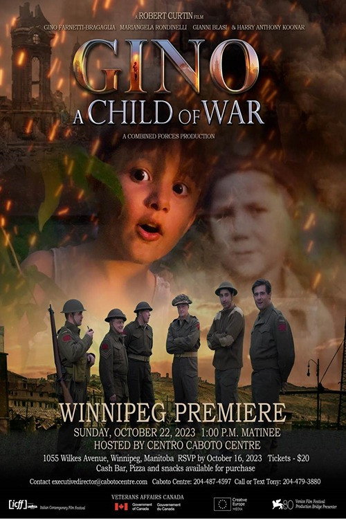 Movie poster for Gino: A Child of War (2023)